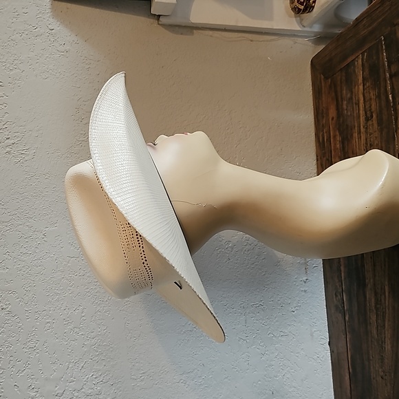 Justin off-white Western Hat - Picture 6 of 10